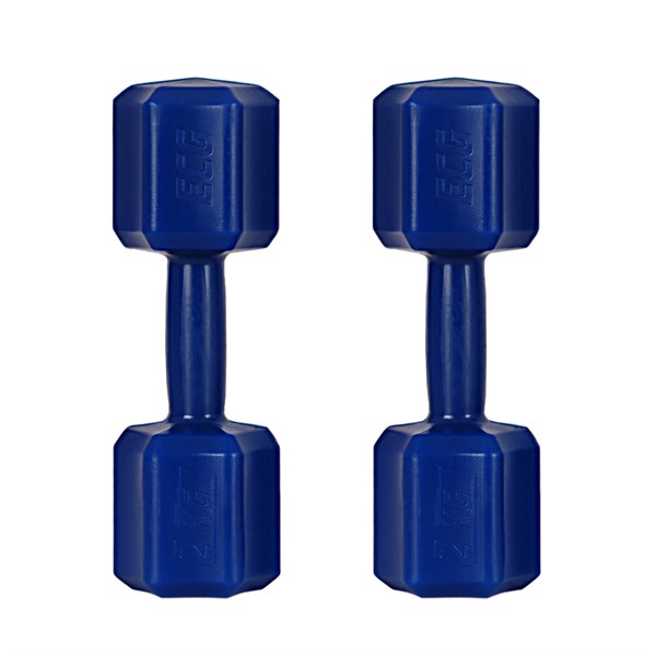 Ecgspor Mavi 2x2 KG Plastik Dambıl Toplam 4 KG (Kutuda Çift)
